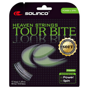 솔린코 TOUR BITE-SOFT 투어바이트-소프트 12m Set 세트 1.20mm 1.25mm 부드러운 SOLINCO TENNIS STRING